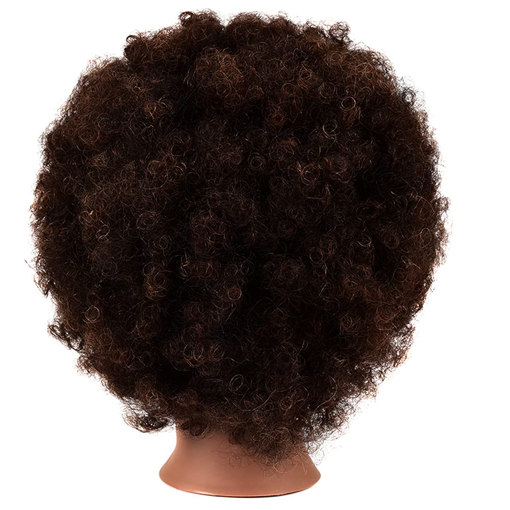Fashion Color Care versatile head for curling, braiding, cutting and dyeing practice.
