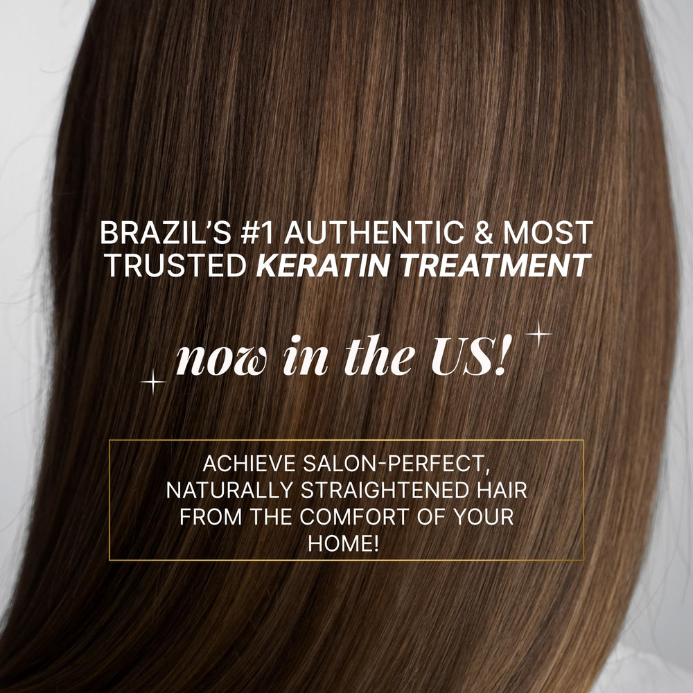 Fashion Gold kit packaging highlights an all-in-one at-home keratin solution.