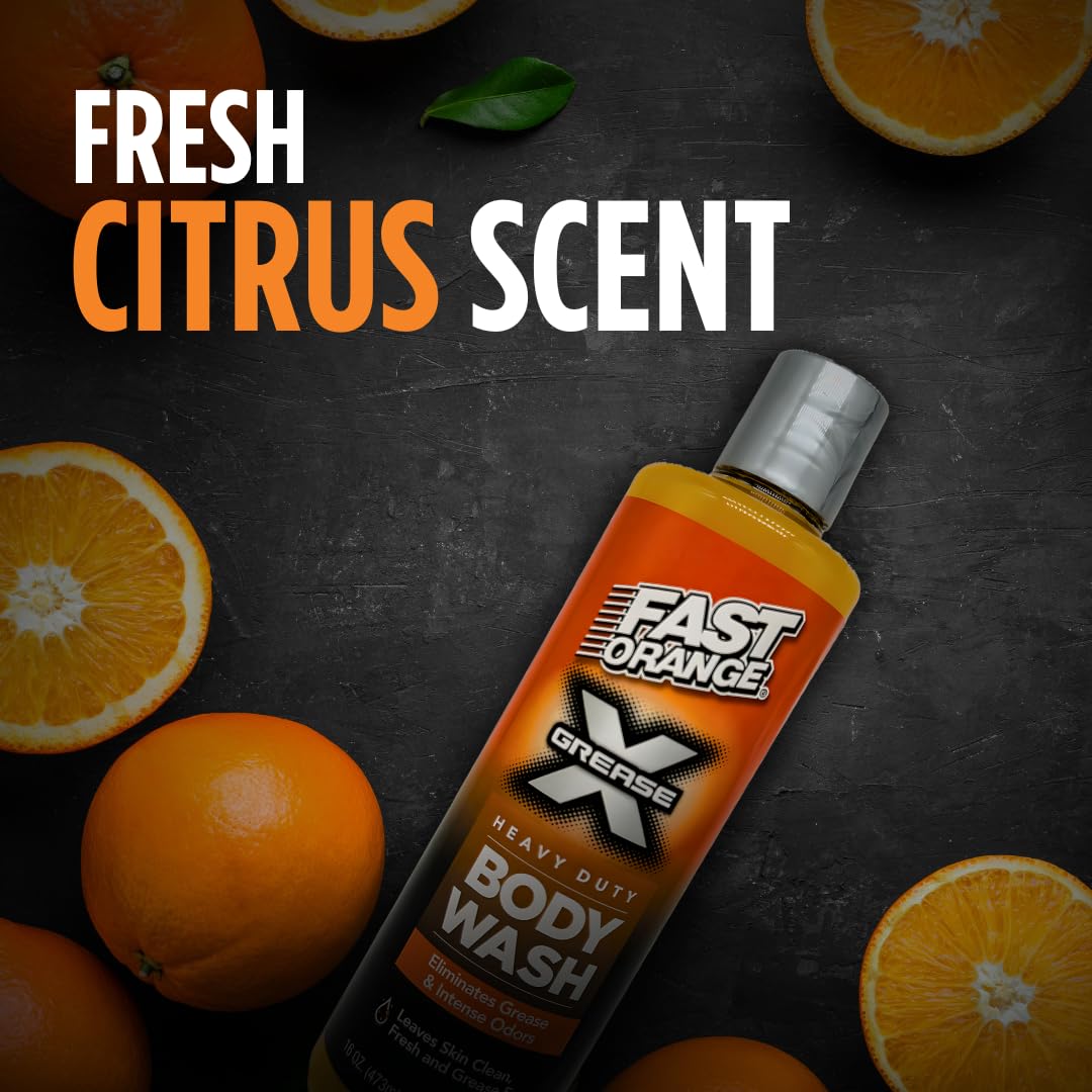 Fast Orange Grease X: aroma cítrico que ofrece frescor tras la ducha.