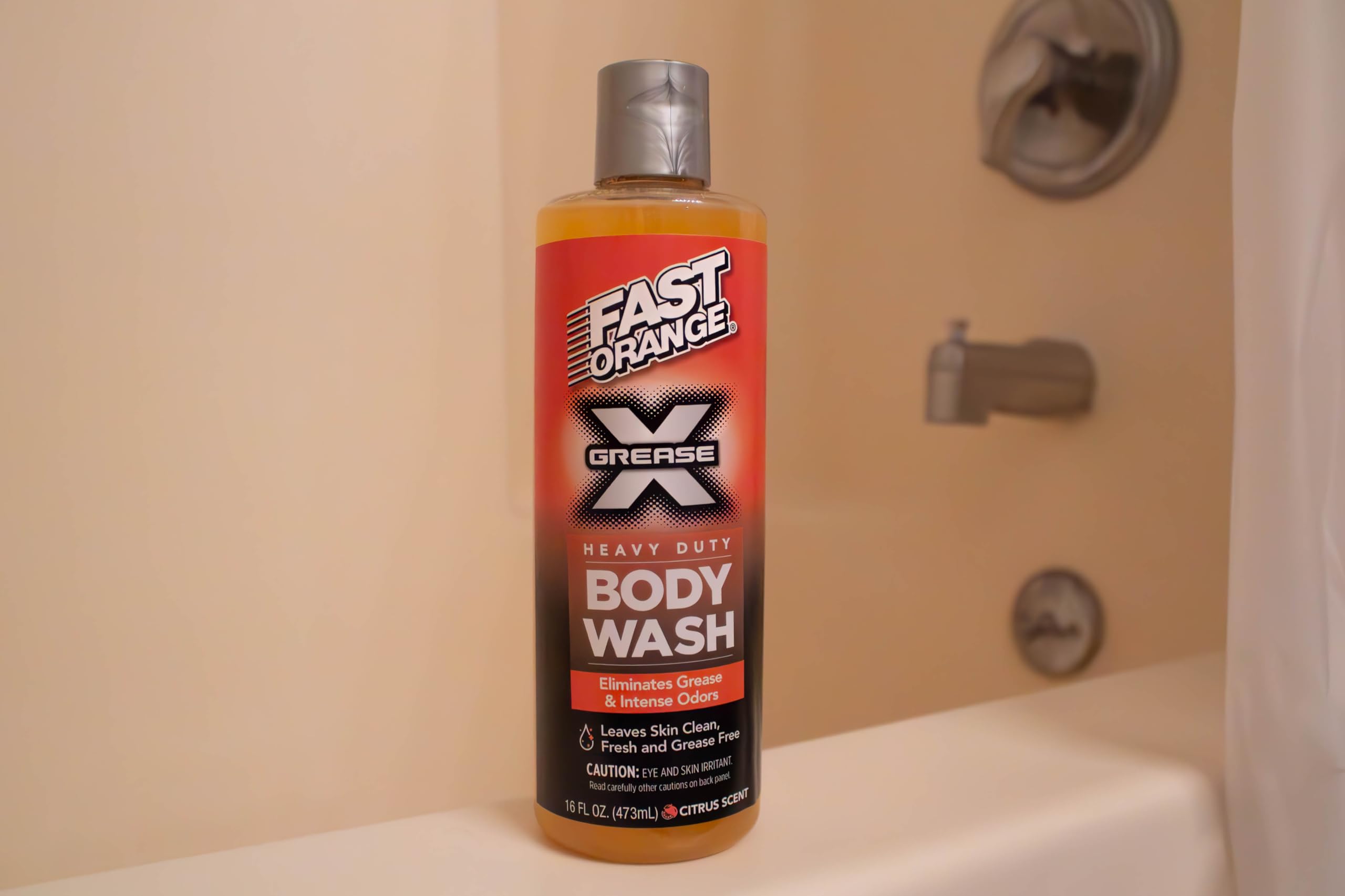 Fast Orange Grease X: cuidado de la piel tras la limpieza intensa.