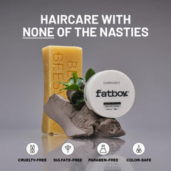 Kaolin clay in Fatboy Perfect Putty enhances grip without heaviness.