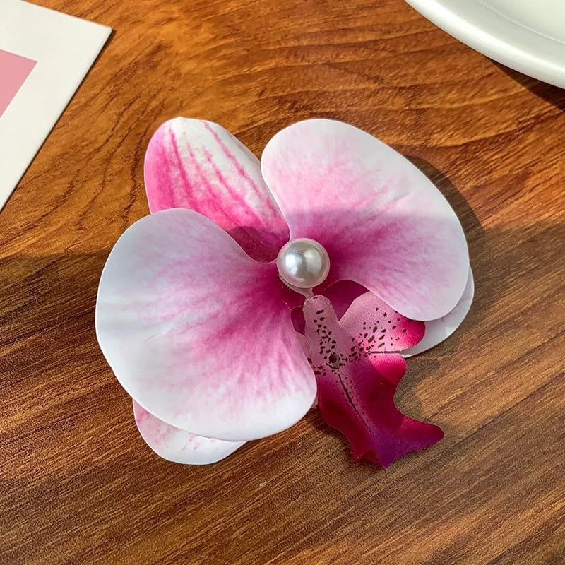 Faucye Hawaiian flower clips provide versatile color matching for outfits.