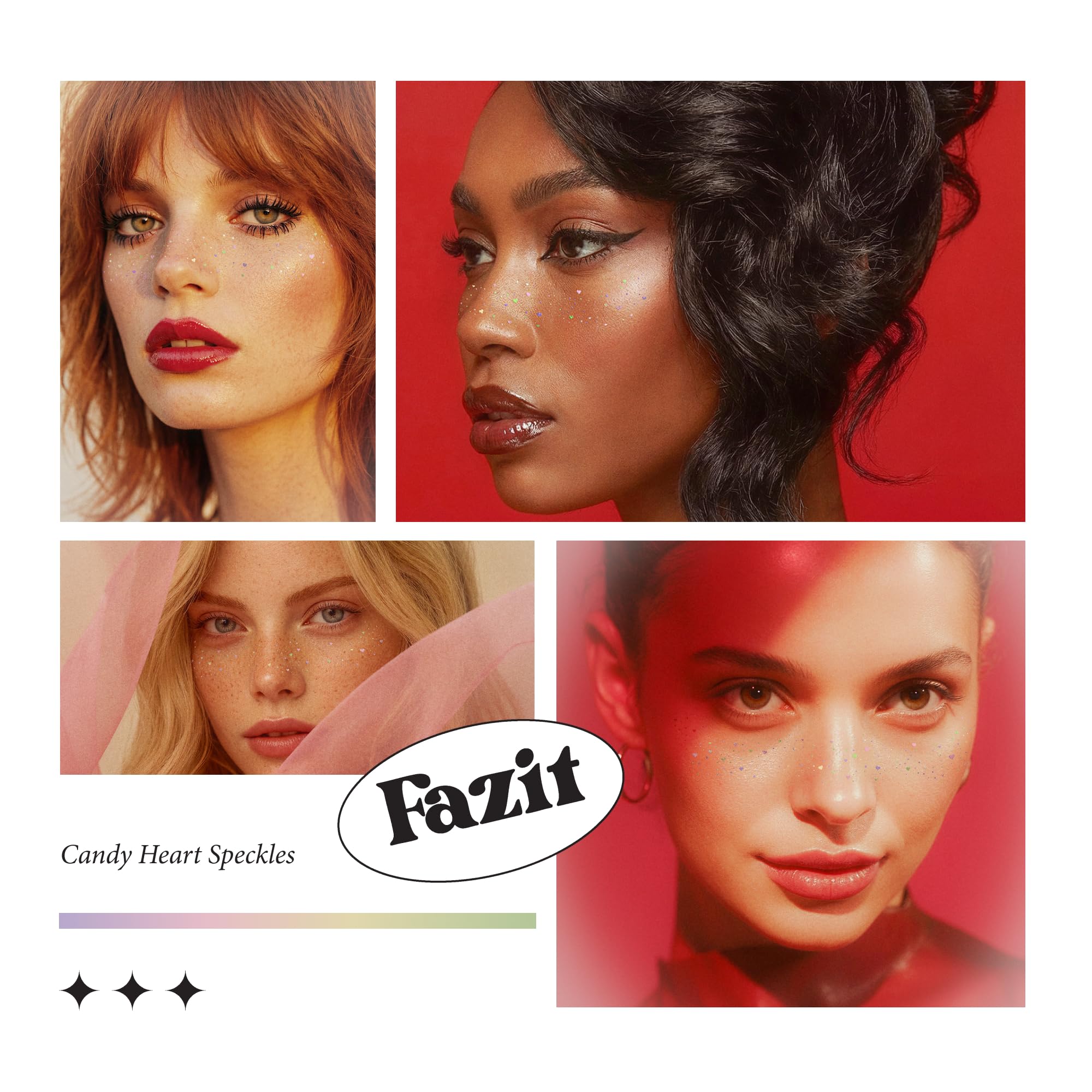 Parche Fazit corazon-dulce-mancha, perfecto para fiestas y festivales.