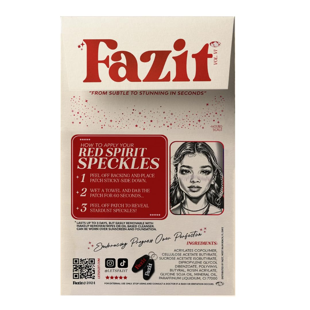 Fazit Makeup Patches brillo escarchado: destellos seguros en la piel.