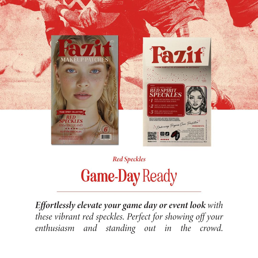 Fazit Makeup Patches detalles brillantes: realza maquillaje con toque glam.
