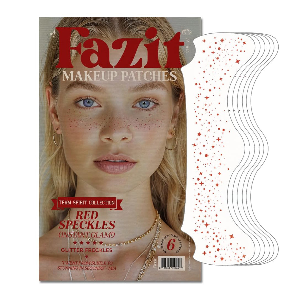 Fazit Makeup Patches motas rojas: parches decorativos para un look único.