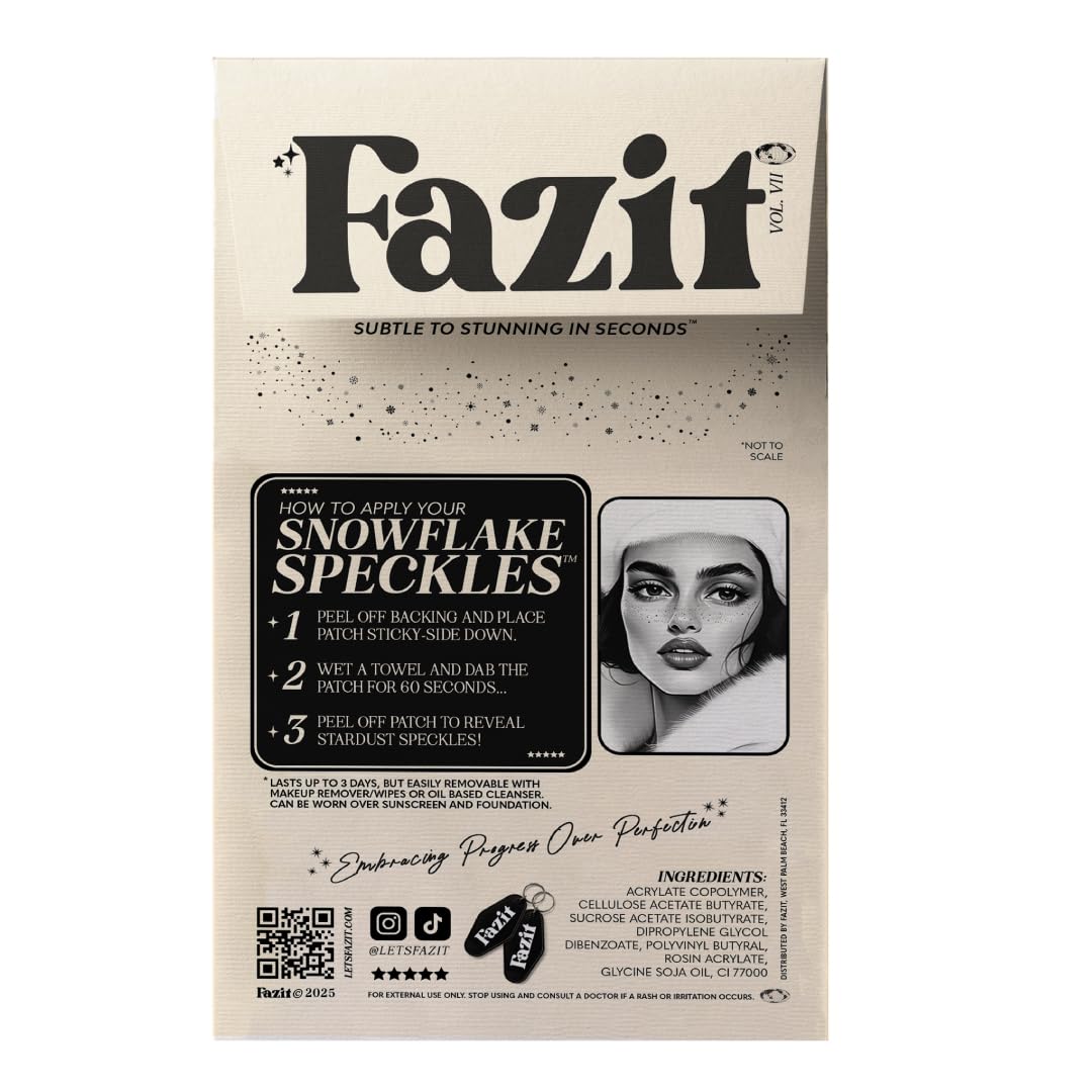 Fazit: parches copos-nieve con aplicación rápida para un look instantáneo.