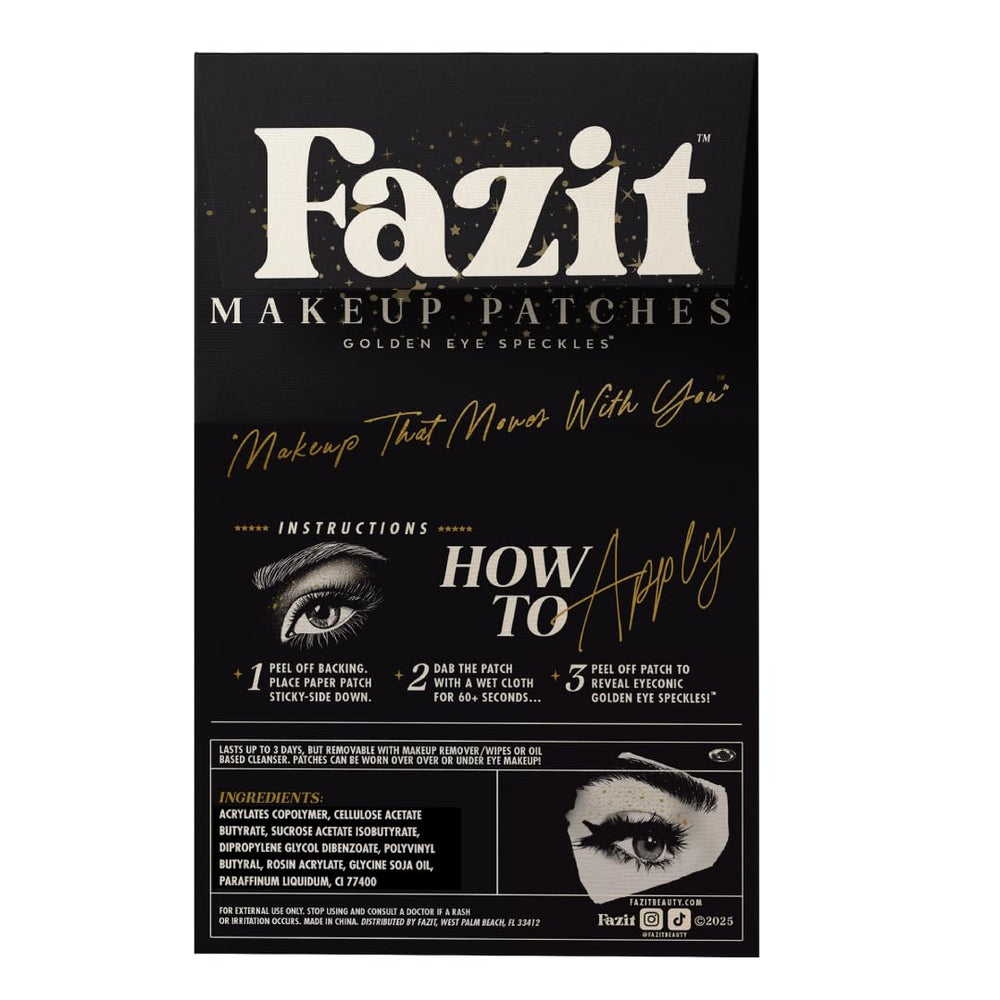 Parche Fazit con efecto resplandor para el maquillaje de ojos.