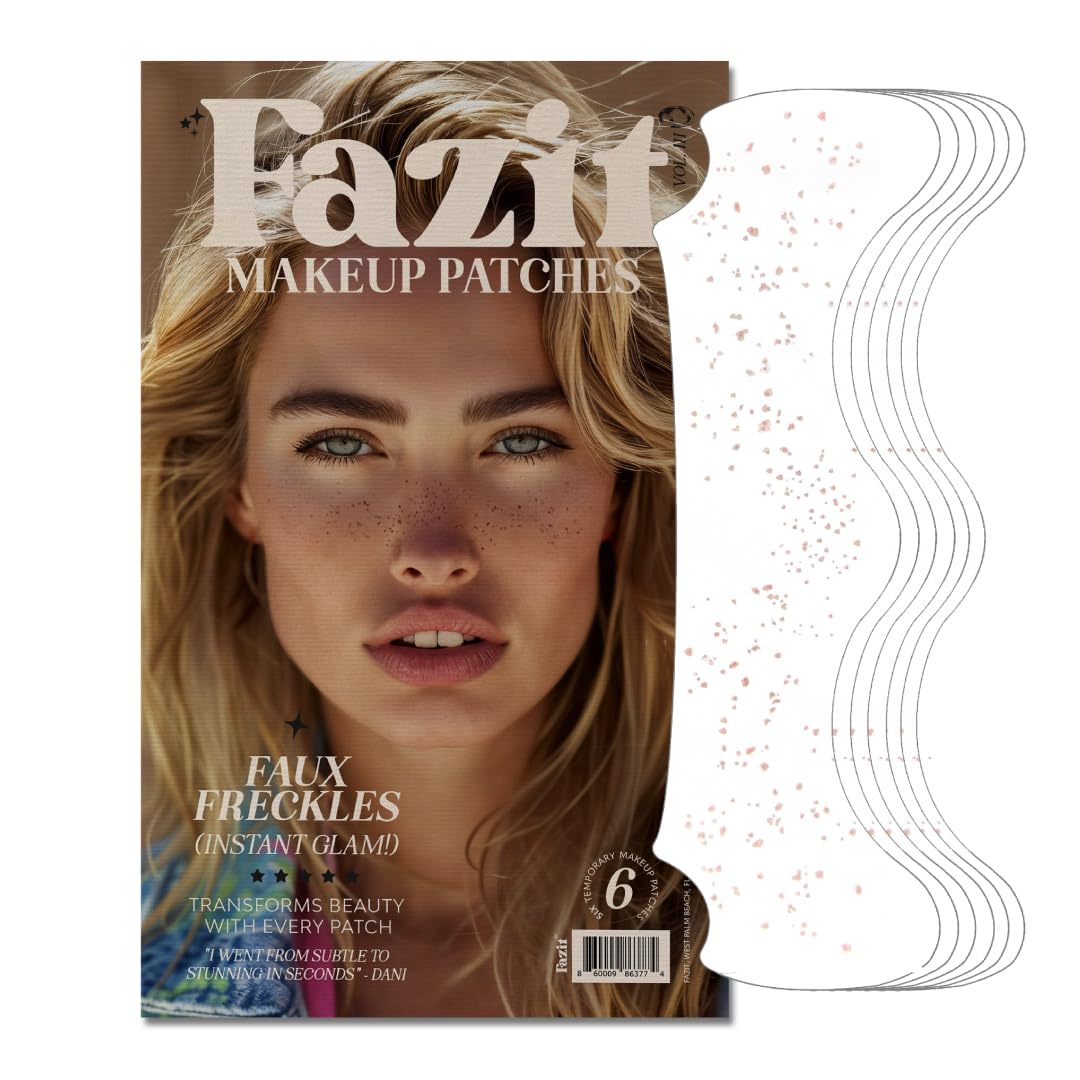 Parches Fazit de puntos falsos brillantes para un aspecto natural y rápido.