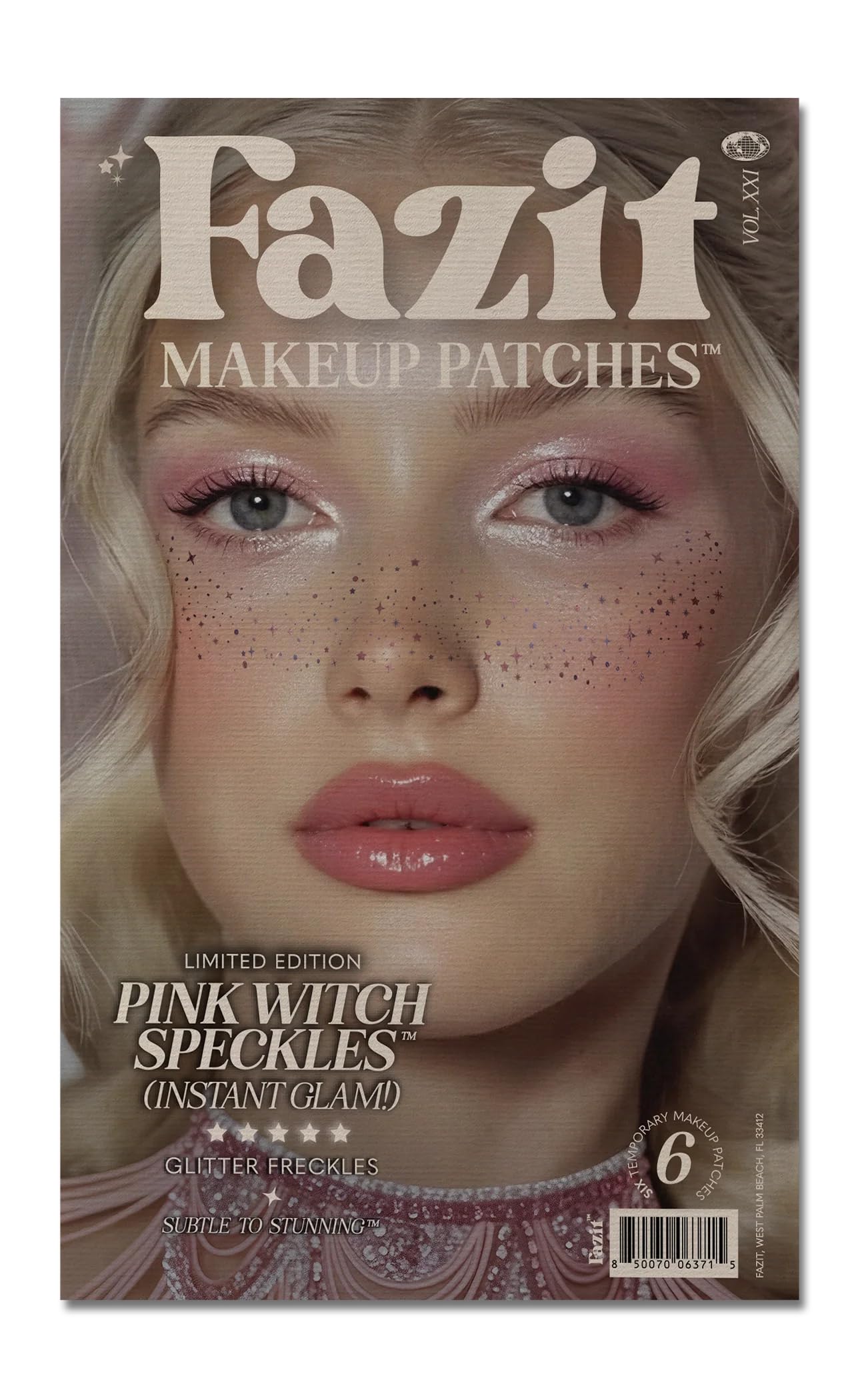 Fazit patches: manchas de bruja rosa para un look brillante y duradero