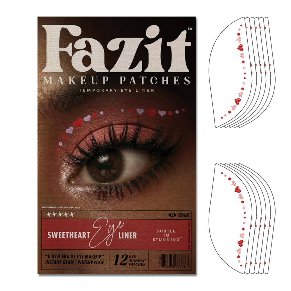 Fazit Sweetheart Wing Eye Patches pack for quick glam upgrade