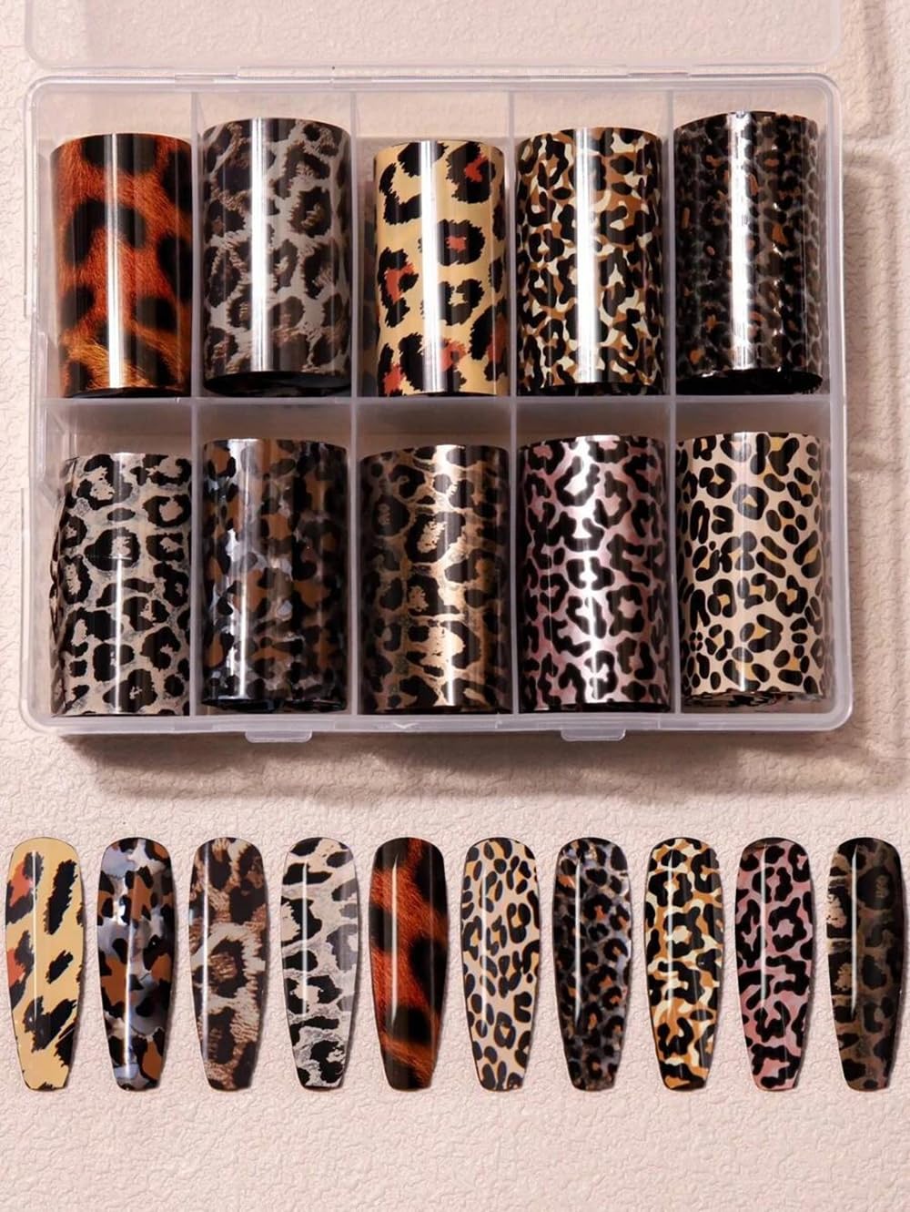 FBABFBUO fall-winter-nail-art-foil-collection provides seasonal options for DIY aesthetics.