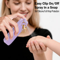 Fcgbdbz 360-degree rotatable keychain for easy grab-and-go.