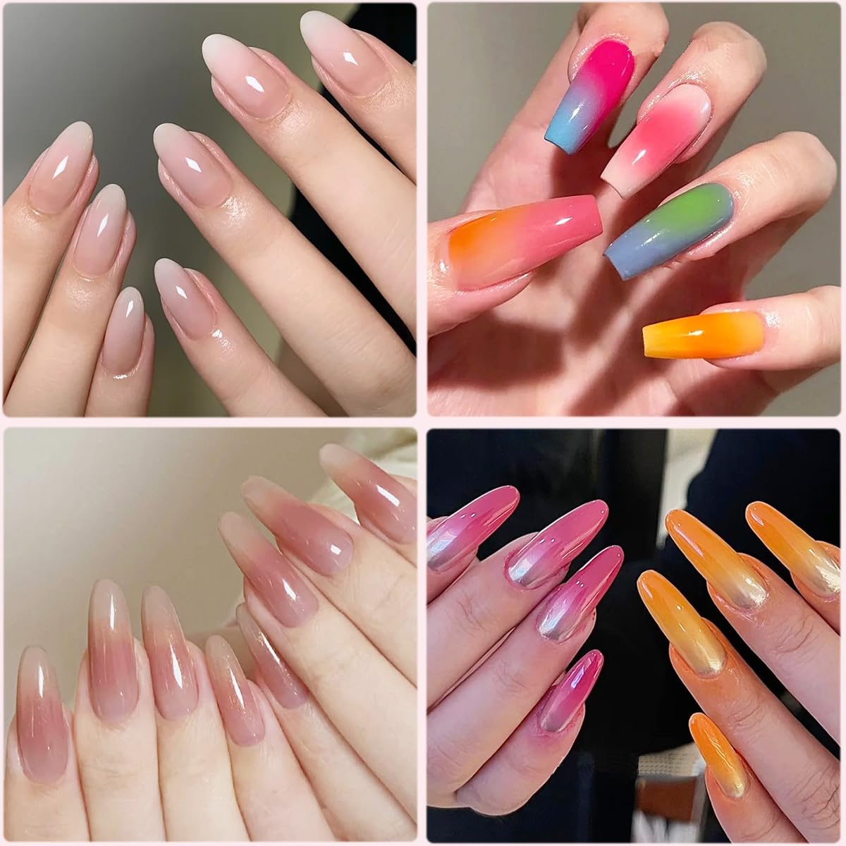 Fcozpjk chrome powder applicator in action for even shimmer.