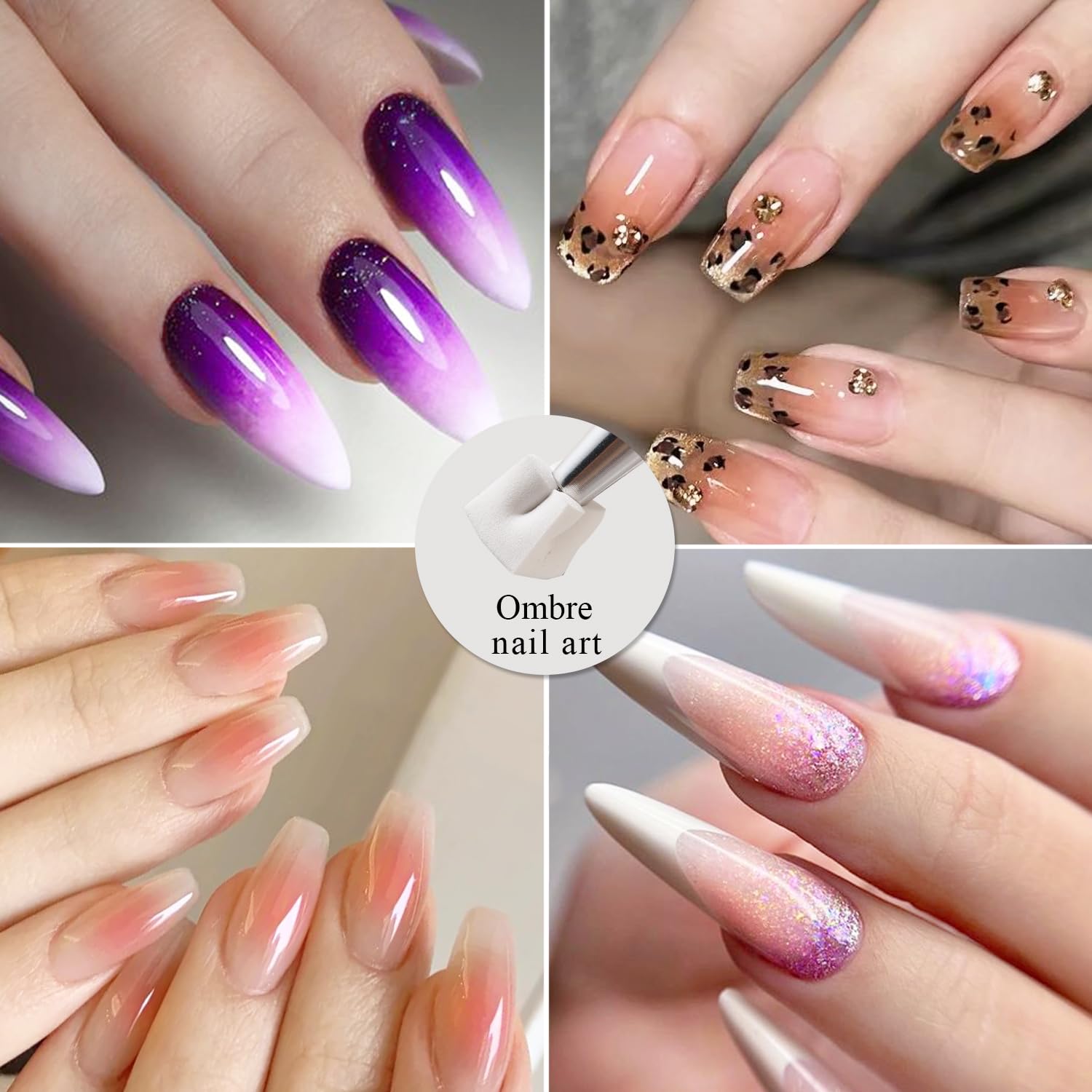 Fcozpjk easy nail art setup highlights quick, mess-free practice