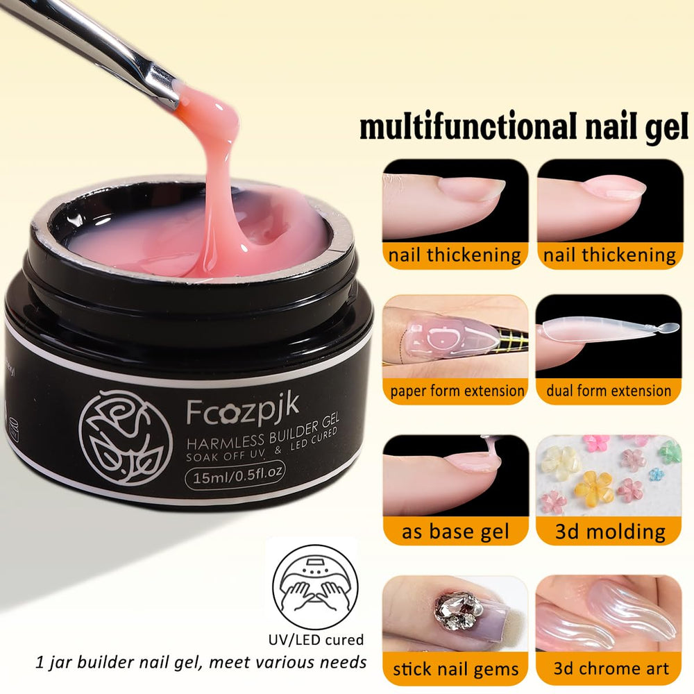Formas duales para extensión de uñas.