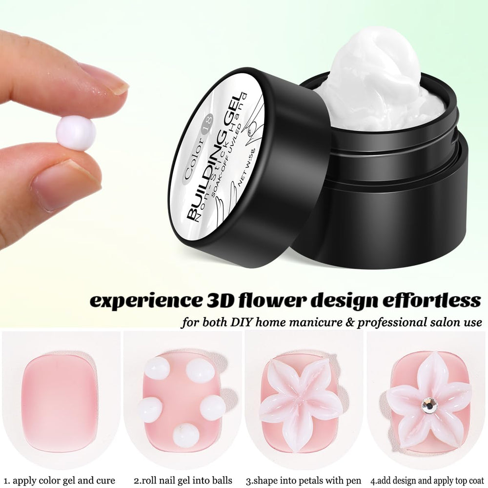 Fcozpjk plastic mixing sticks for clean gel nail work