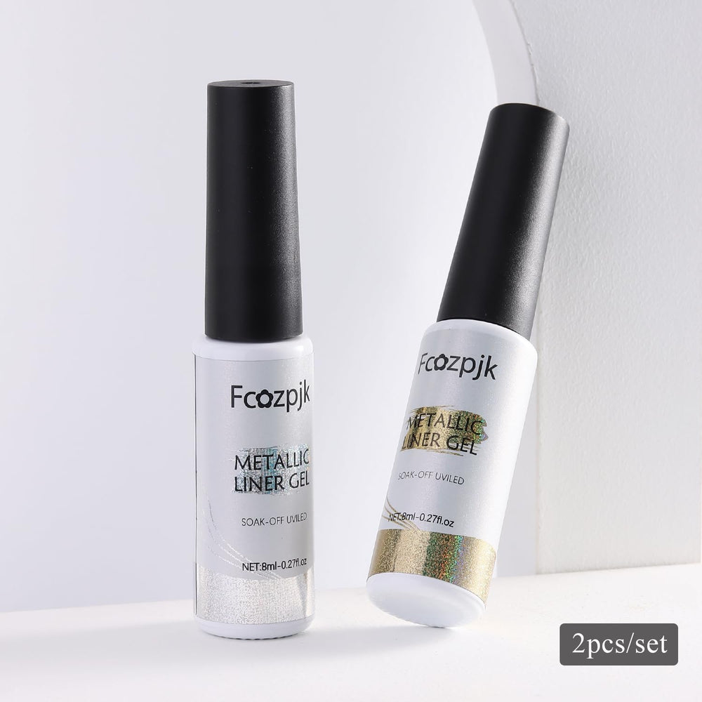 Fcozpjk Set de dos botellas 8 ml para delineados detallados