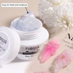 Fcozpjk silicone carving pen dual-tip for precise 3D nail carving and shaping