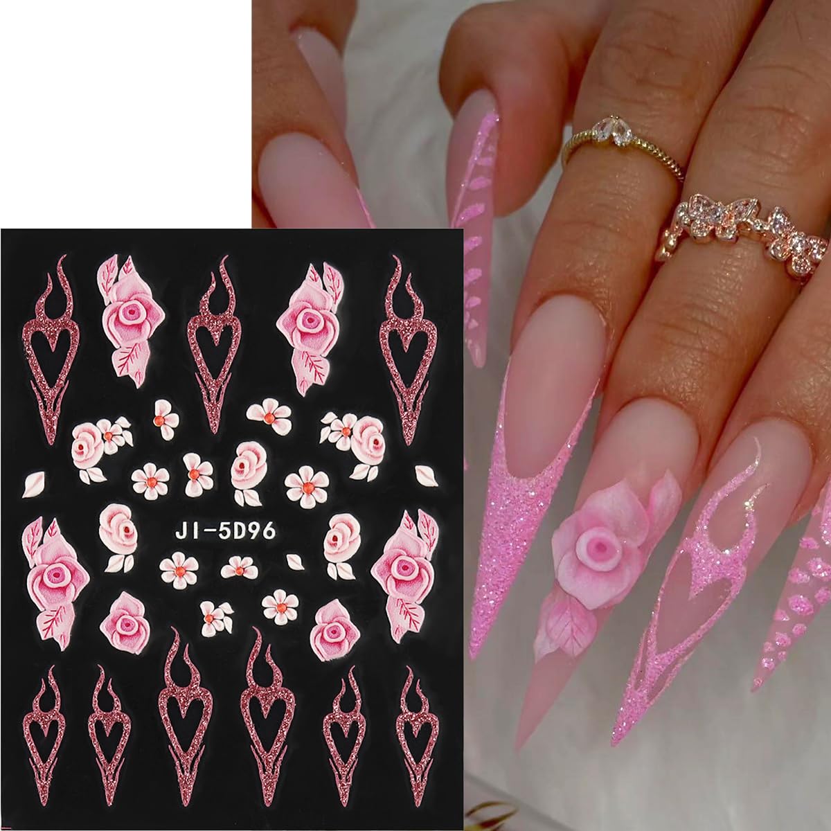 Fcozpjk spring nail art designs ideal for weddings