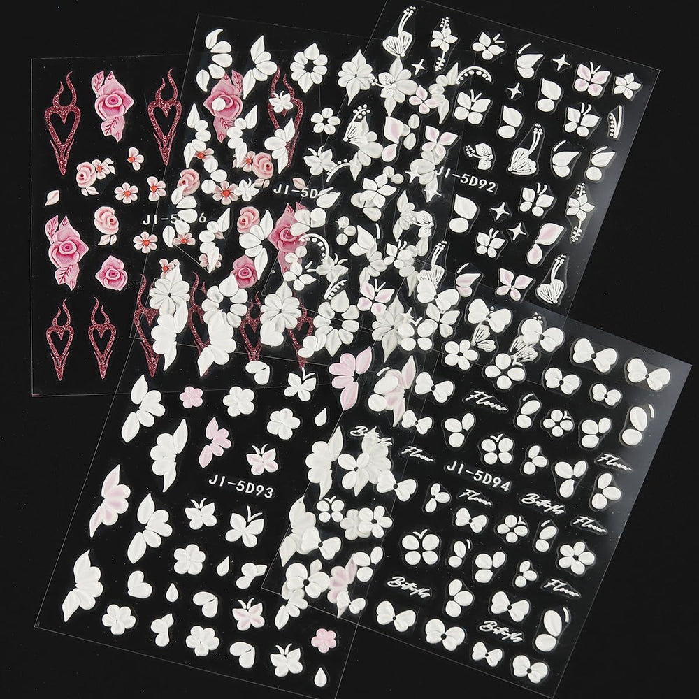 Fcozpjk stars and leaves designs widen manicure options