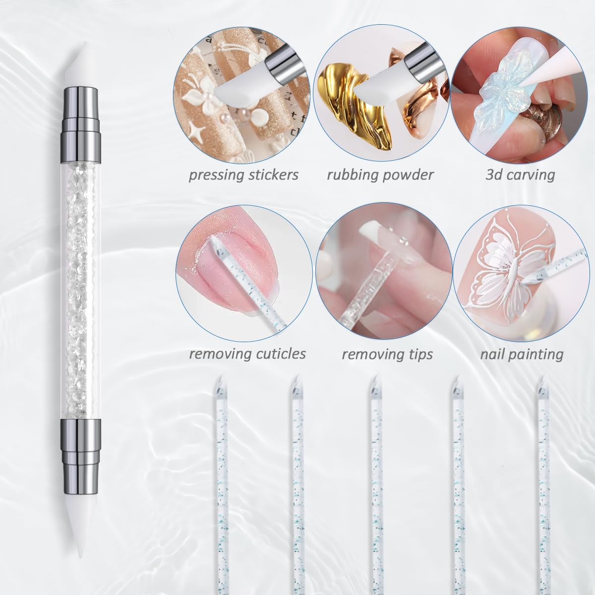 Fcozpjk studio nail-art supplies for versatile sculpting and extensions.