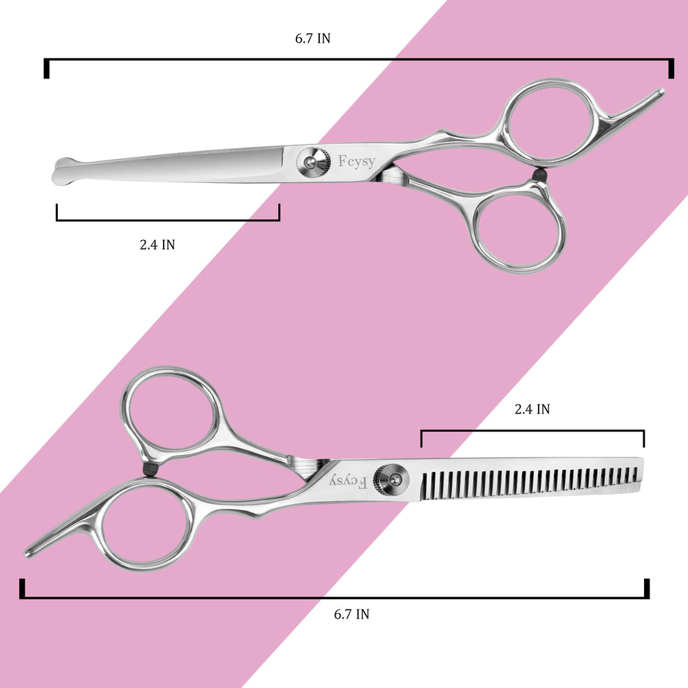 Fcysy cleaning cloth included for easy tool maintenance after cuts.