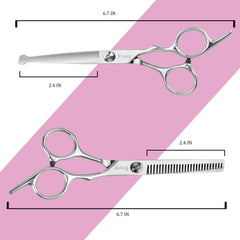 Fcysy cleaning cloth included for easy tool maintenance after cuts.