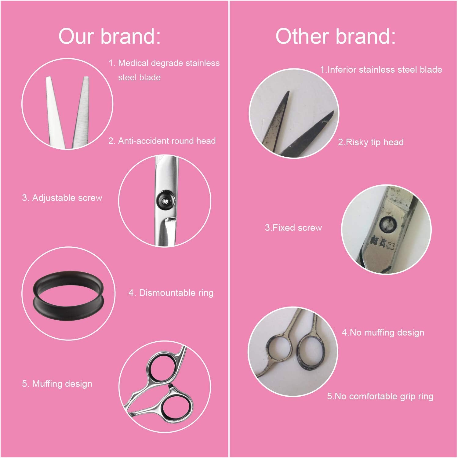Fcysy comb for smooth detangling and even product distribution.