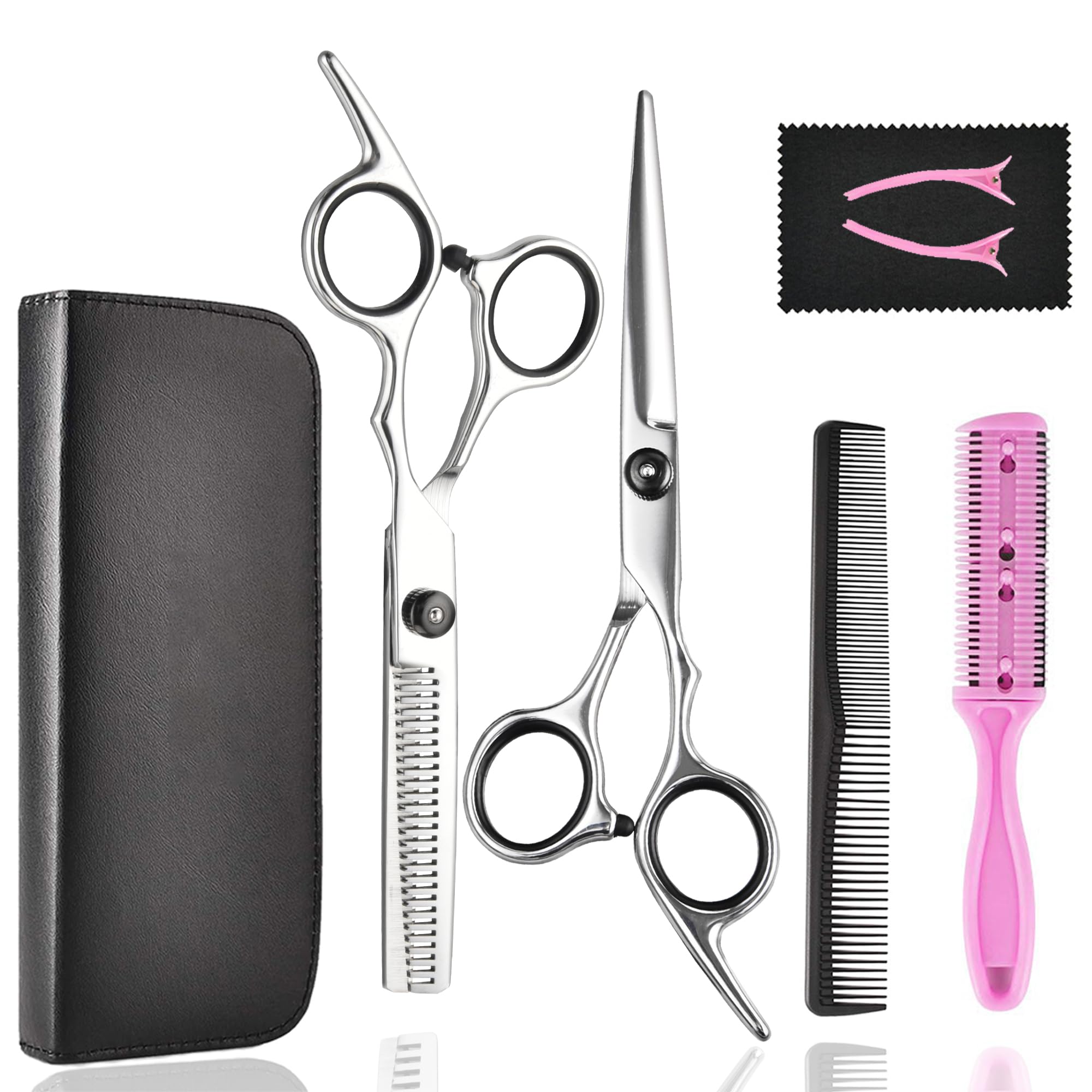 Fcysy hair cutting scissors for precise, clean results in barbering and home styling.