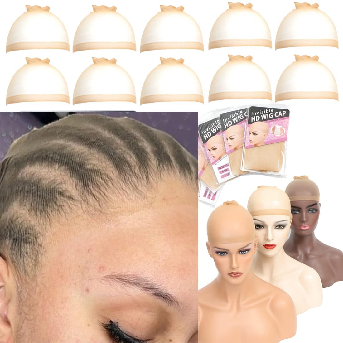 FDBJulyy lightweight wig cap delivers all-day comfort under wigs