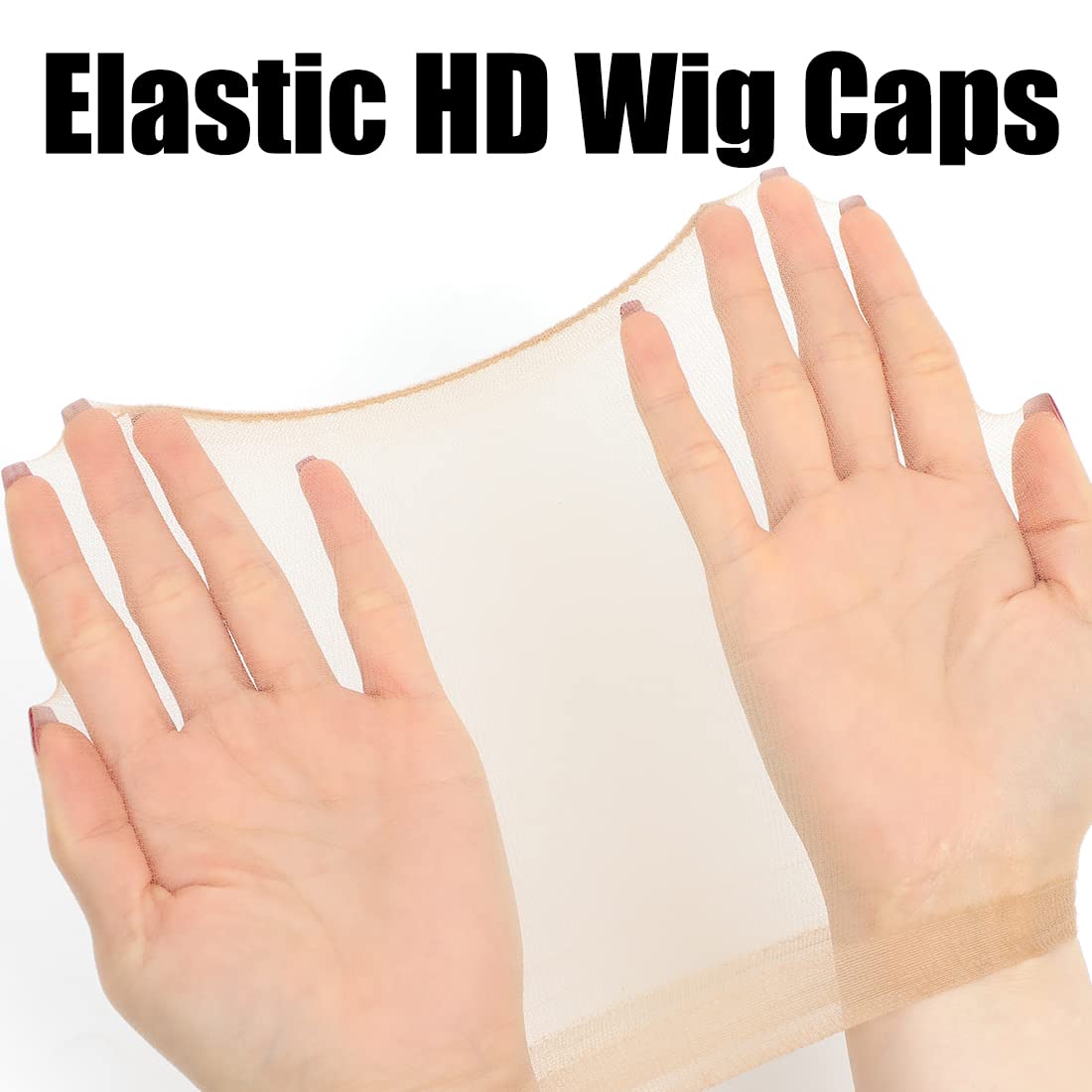 FDBJulyy wedding party wig cap keeps hair tidy under formal looks