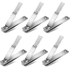 FdcZeyxior 6-piece straight nail clipper set for precise thick-nail cuts.