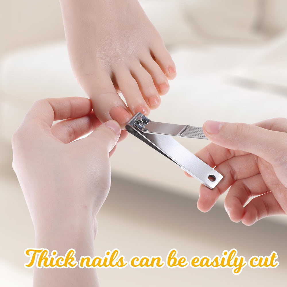 FdcZeyxior large straight-edge clippers tackle thick nails.