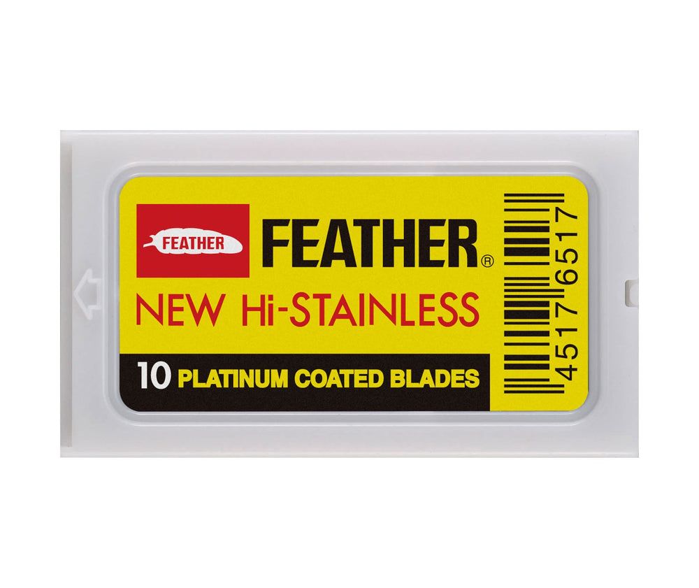 Feather heritage of over eighty years delivering trusted shaving quality