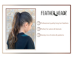 Feather Headz 7-12 inch extensions offer versatile length options