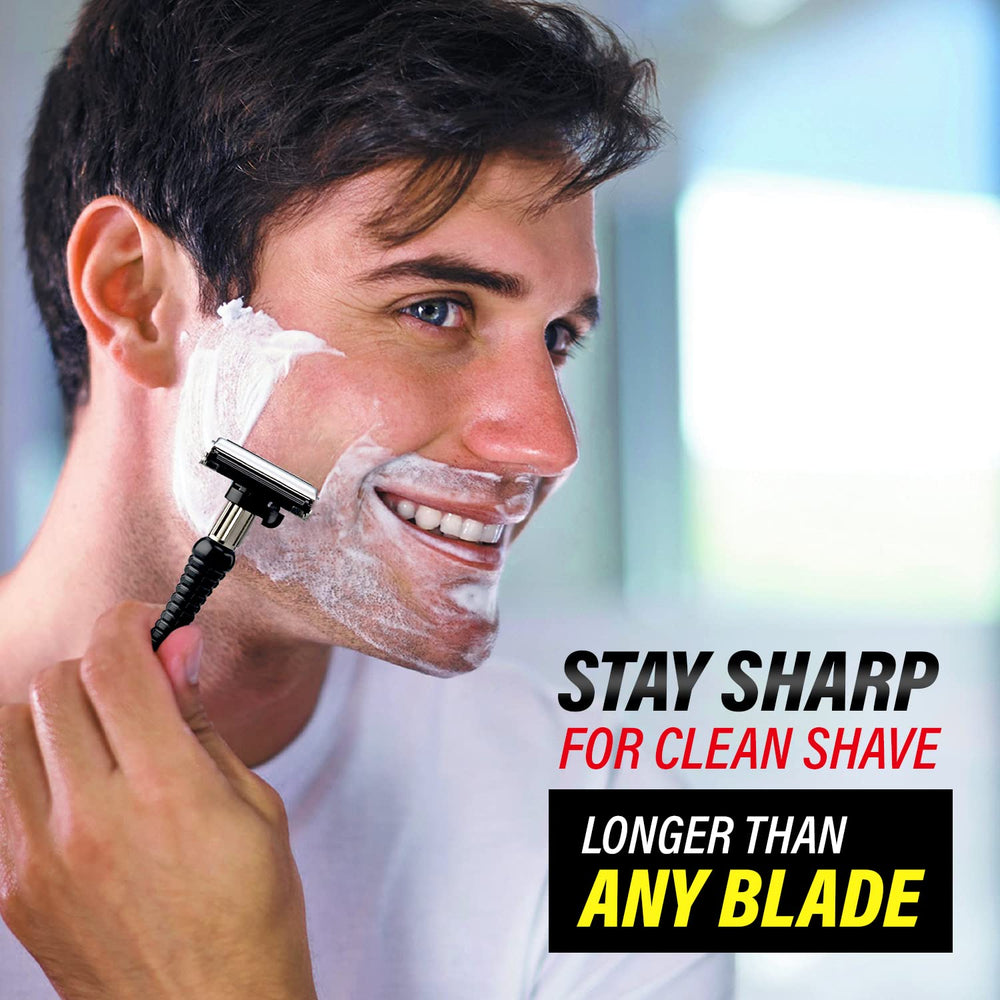 Feather Japanese steel precision for clean shaves