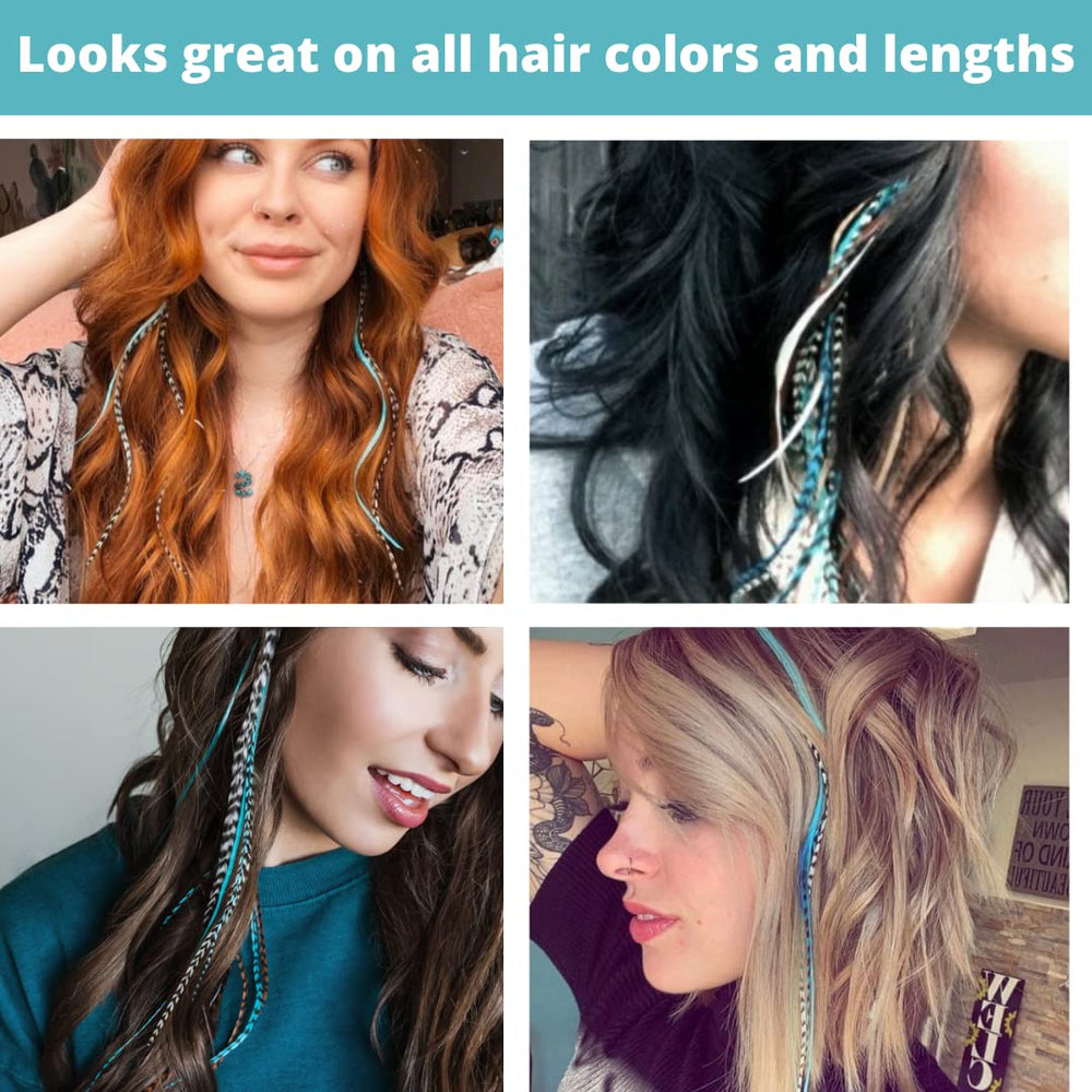 Feather Lily real rooster feathers deliver natural texture and long-lasting wear.