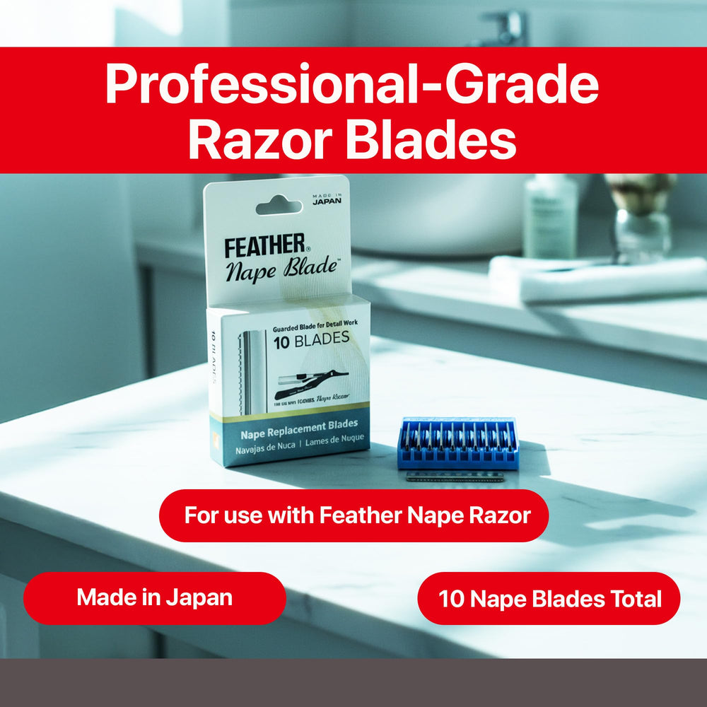 Feather Nape Blade Japan-made quality for professional results