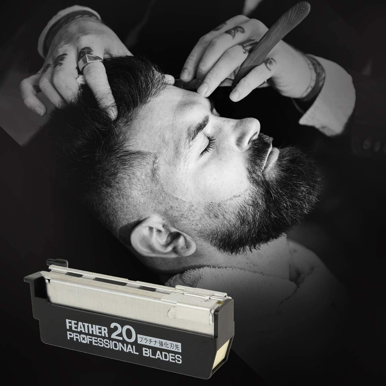 Feather One-Touch blade-change system shows hygienic, quick swaps