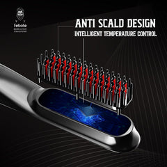 Anti-scald safety feature protects skin during use