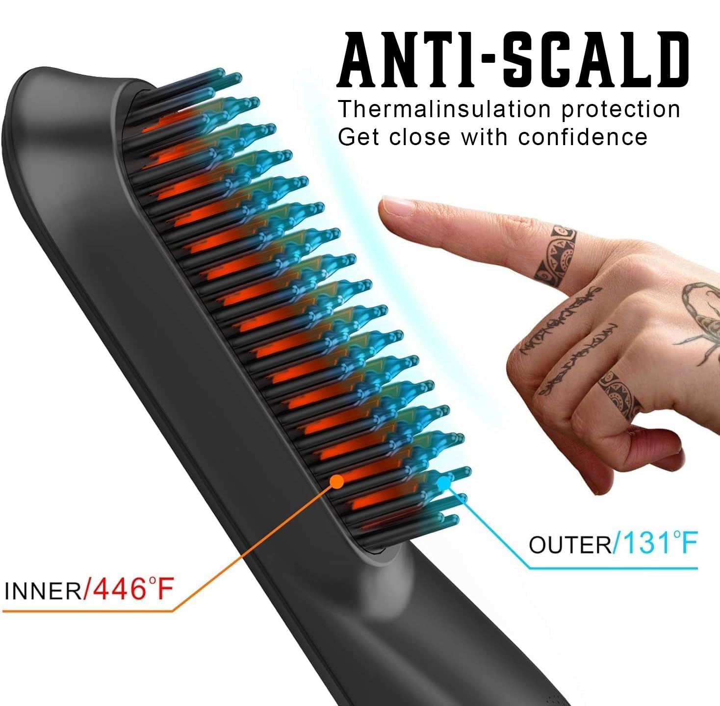 Ergonomic handle design for comfortable daily use
