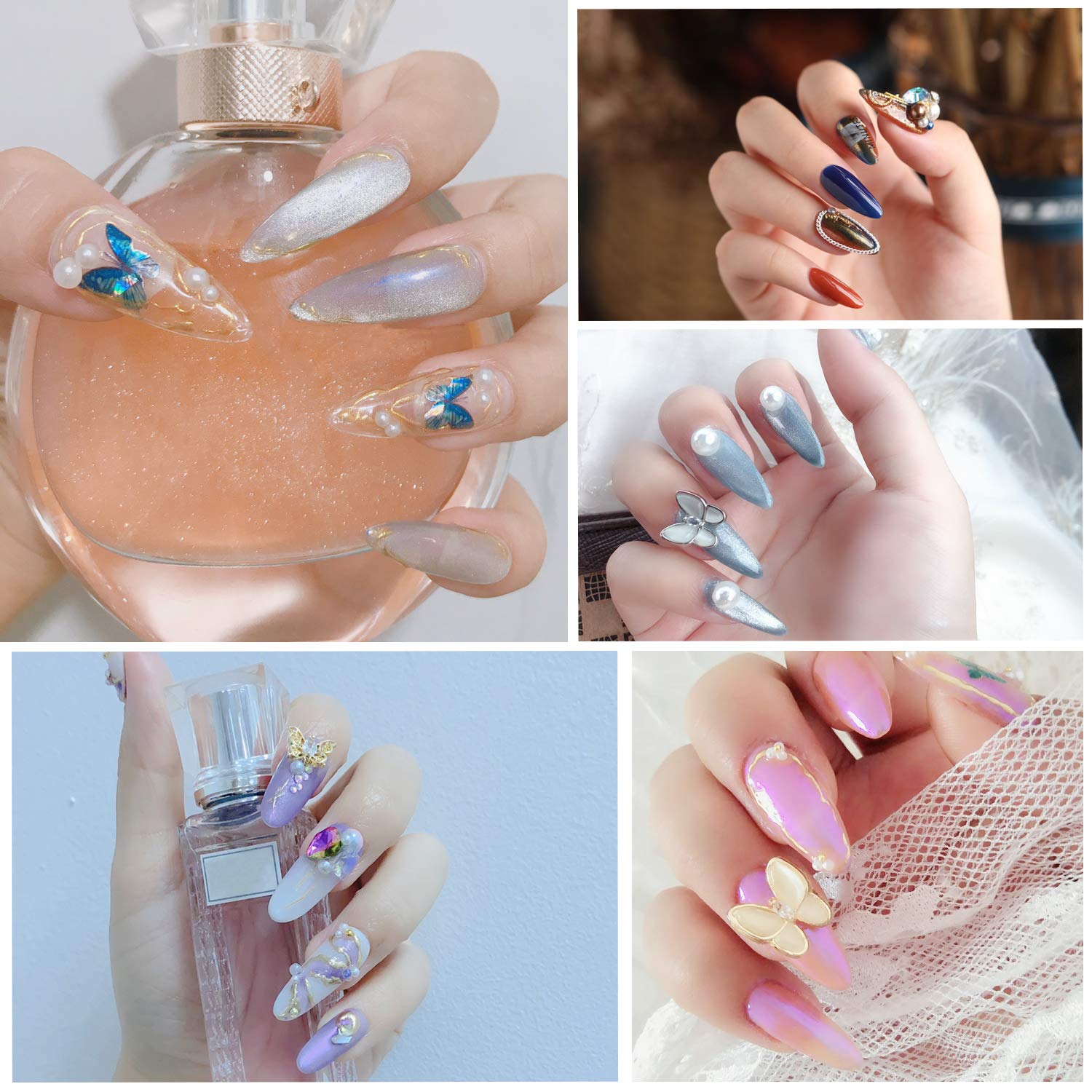 FEBSNOW nail tips inspire creative DIY nail art at home.