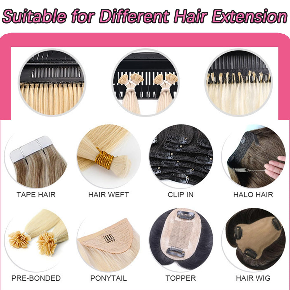 FEHOKA Hair Extension Holder storing solution reduces clutter in beauty spaces