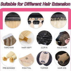 FEHOKA Hair Extension Holder storing solution reduces clutter in beauty spaces