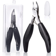 Feiccier heavy-duty ingrown toenail clippers in a hygienic case for travel.