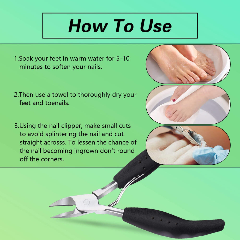 Feiccier clippings through thick nails with ease.