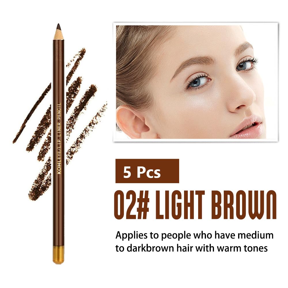 FeiCuiYun eyebrow pencil defines lash line with smooth, controlled strokes.