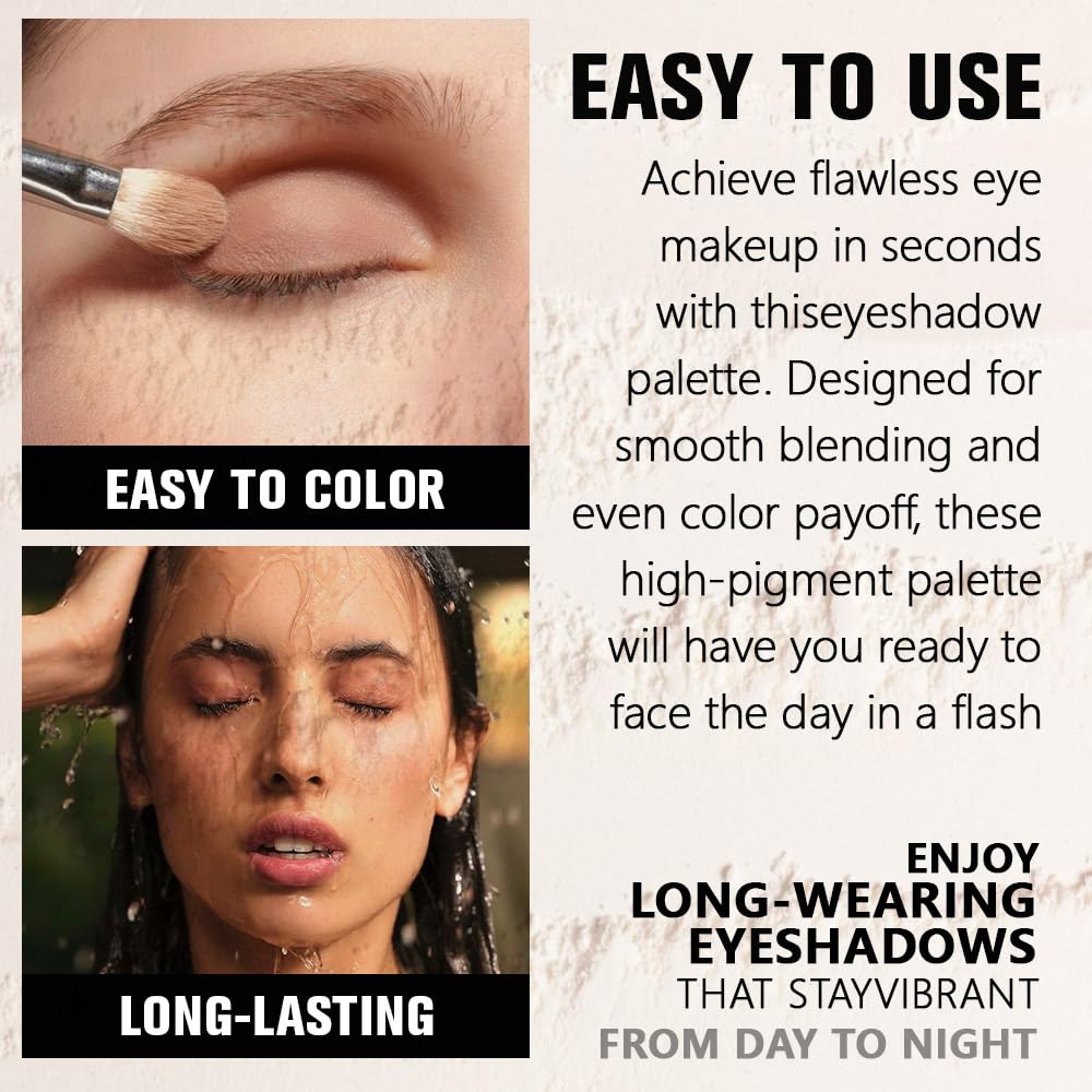 Shimmer shades deliver high-shine sparkle using minimal product