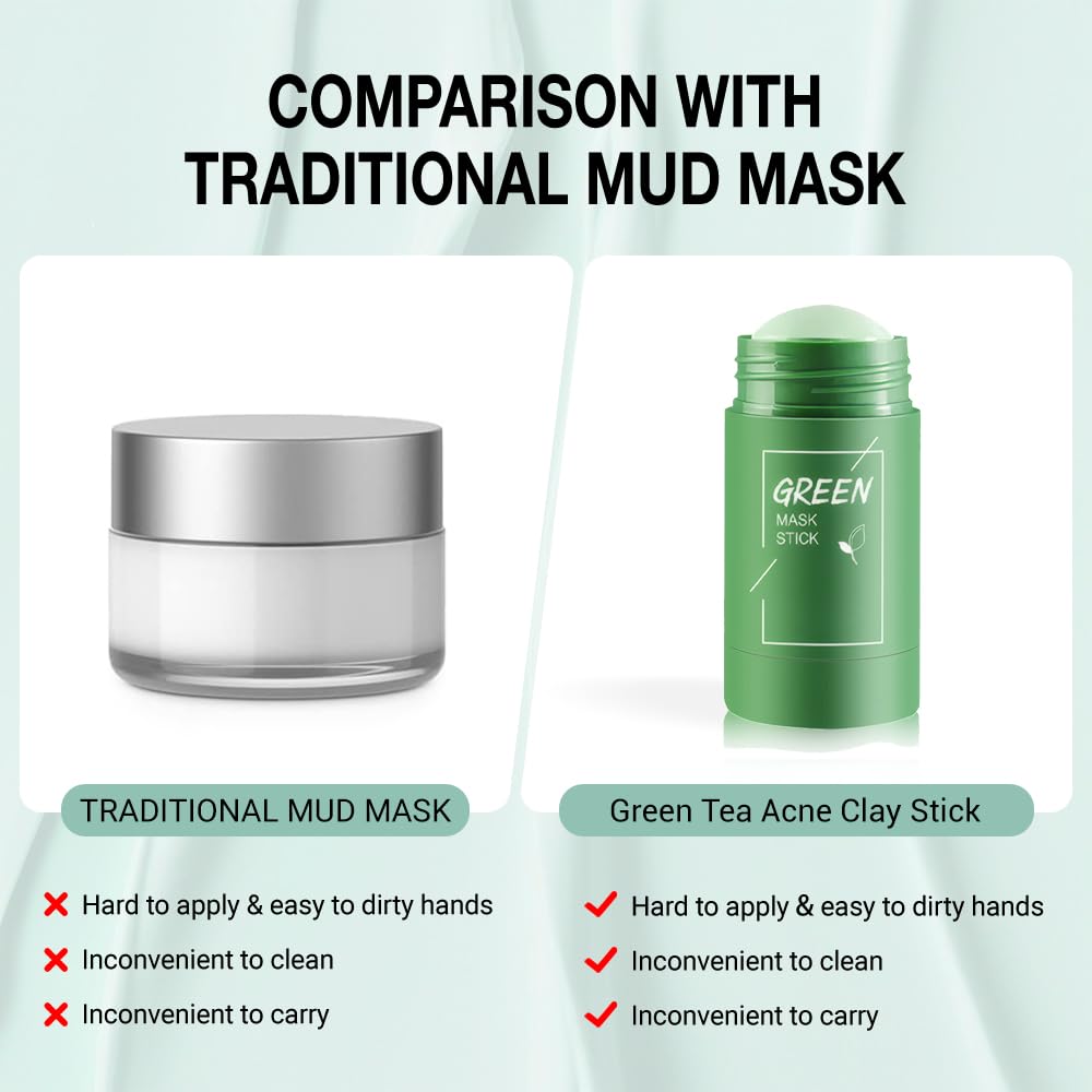 FeiCuiYun Green Tea Mask Stick travel size fits on the go skincare
